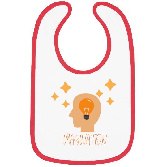 Imagination and Creative Mind with Lightbulb Bibs