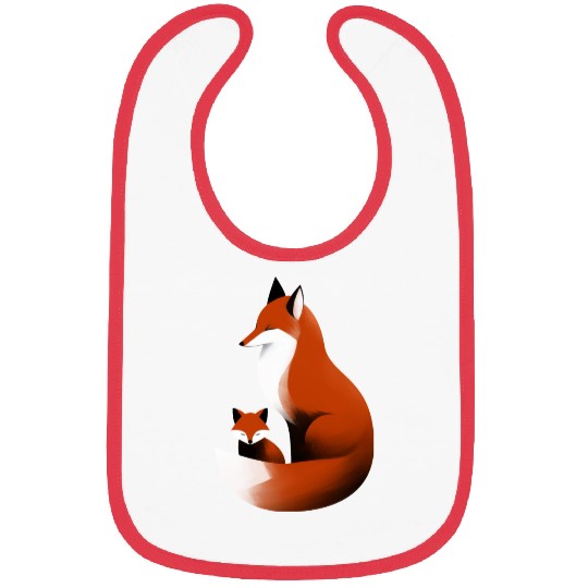 Little Fox Family Bibs