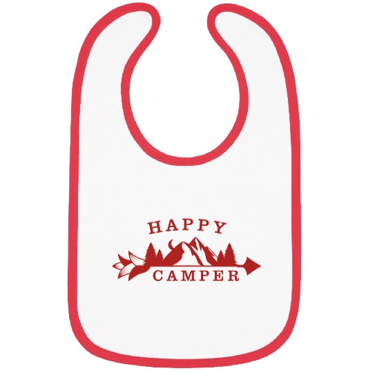 Happy Camper - Camping Lover Bibs