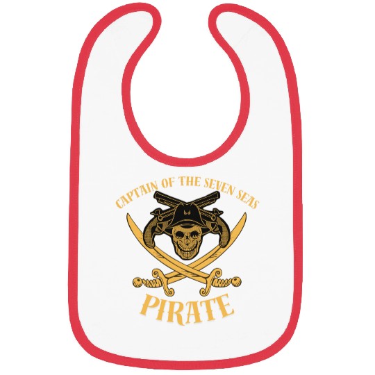 Pirate of the seven sea Bibs