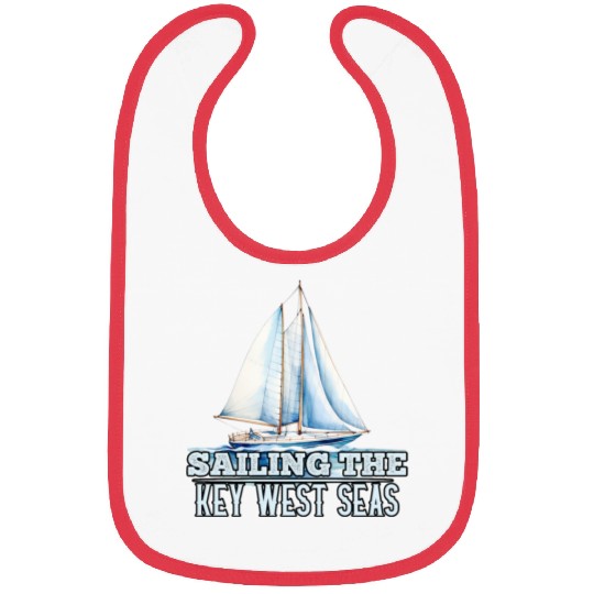 West Keys SAILING THE KEY-WEST SEAS Sailor Bibs