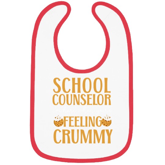 School Counselor Pun School Bibs