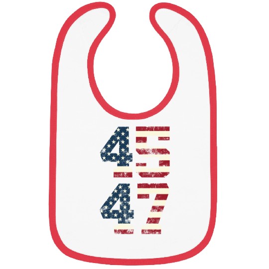Vintage 45 47 USA Election 2024 Bibs