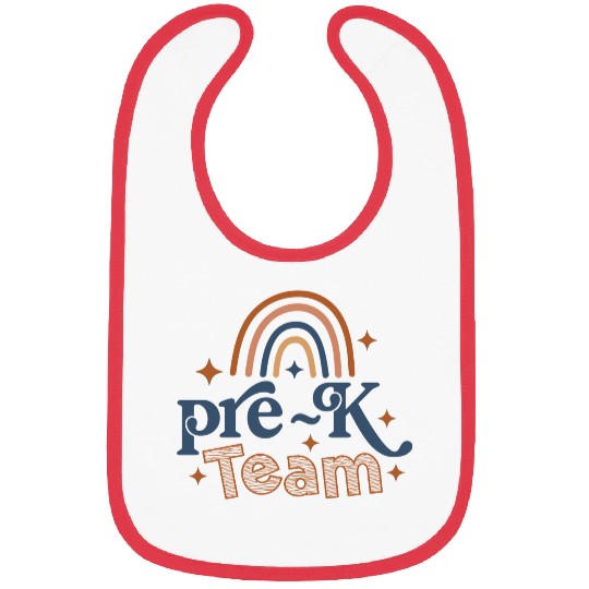Pre-K Team - Preschool Teacher Bibs