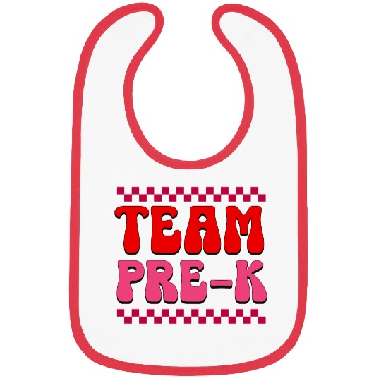 Pre-K Team - Preschool Teacher Bibs