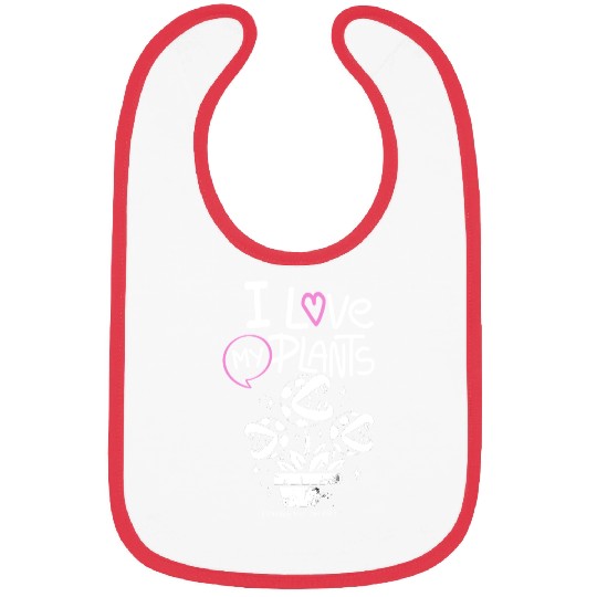 I Love My Plants – Cute Venus Flytrap Plant Lover Bibs