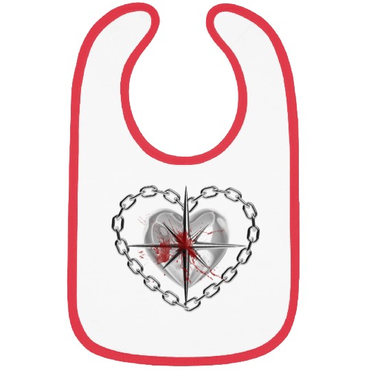 Chain Heart Bibs