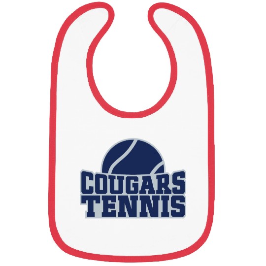 Cougars Tennis Design 1 Bibs