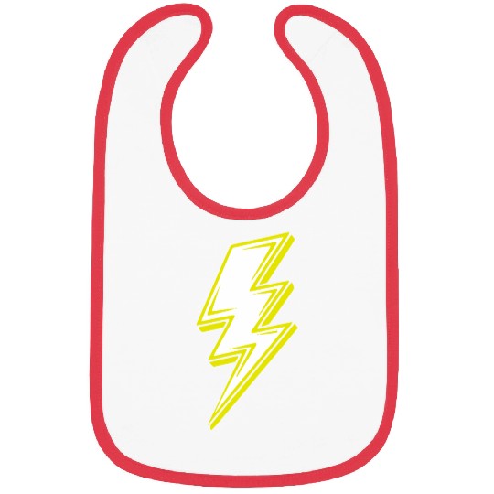 Lightning Bolt Bibs