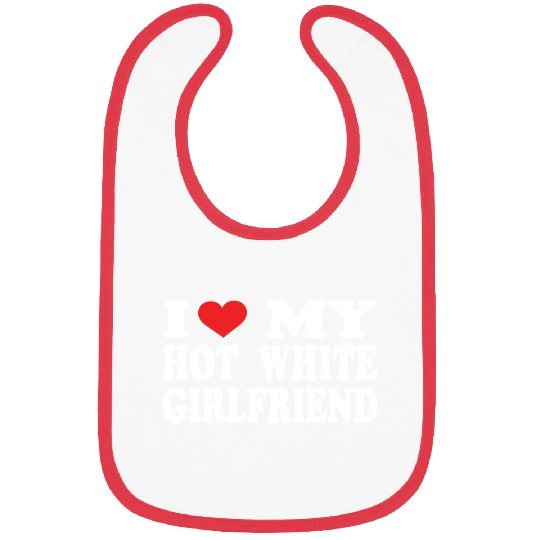 I Love My Boyfriend Bibs | Cute Romantic Bibs