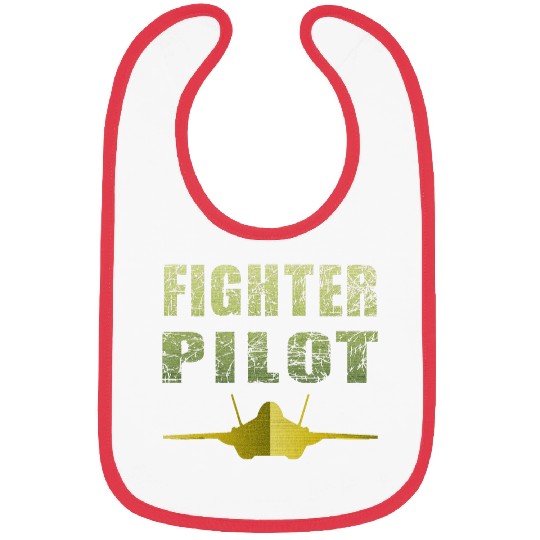Fighter Pilot F-35 Art Design Bibs