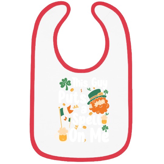 Irish Pub Shamrock Gold Belfast Bibs