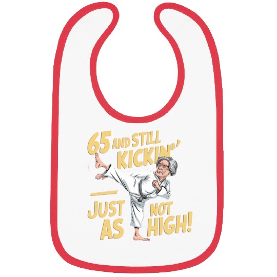 65th Birthday Bibs