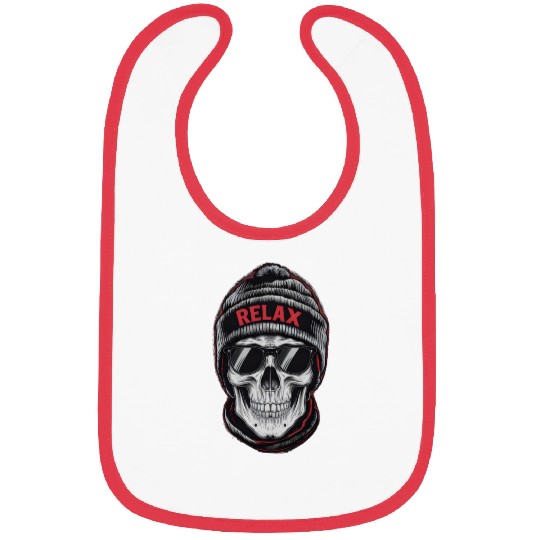 Relax Skull Vibes Bibs
