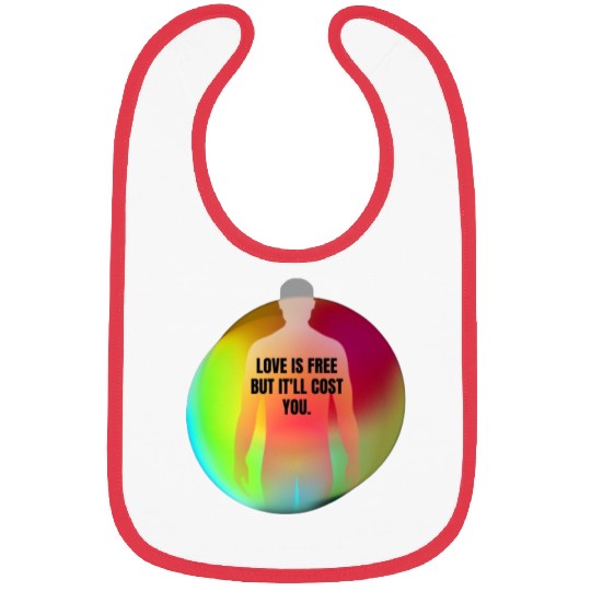 Black Neon Green Red Spiritual Chakra Bibs