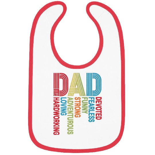 DAD Super Power Gift Bibs