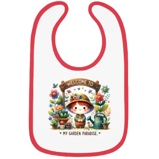 Plant Lover’s Paradise, Welcome to My Garden Bibs