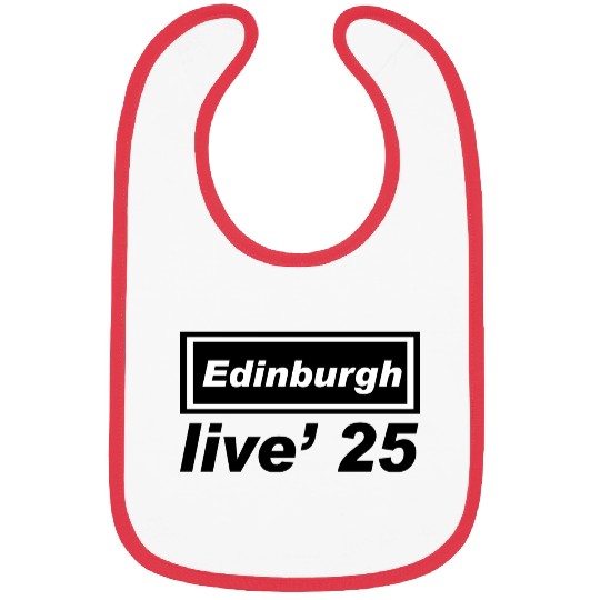 Oasis Edinburgh Live 25 Bibs