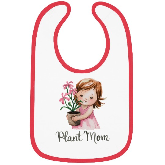 plant mom Bibs