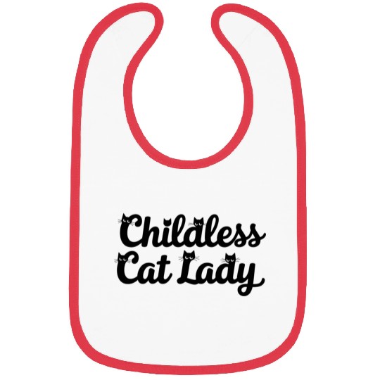 Childless Cat lady Kamala Harris Bibs