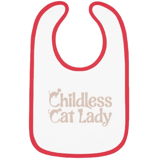 Childless Cat lady Kamala Harris Bibs