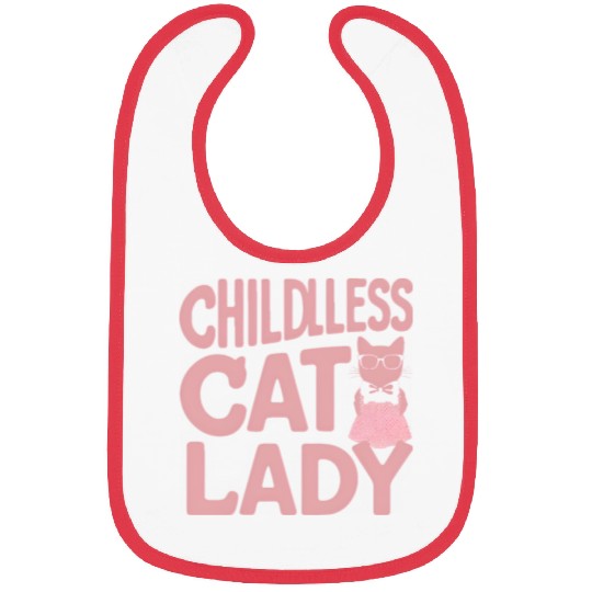 Childless Cat lady Kamala Harris Bibs