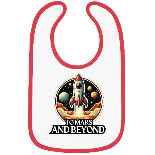 To Mars and Beyond Bibs