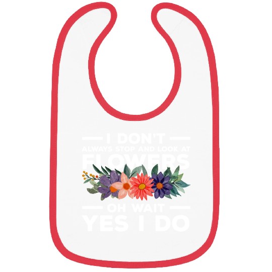 Flowers Nature Design Couple Bibs