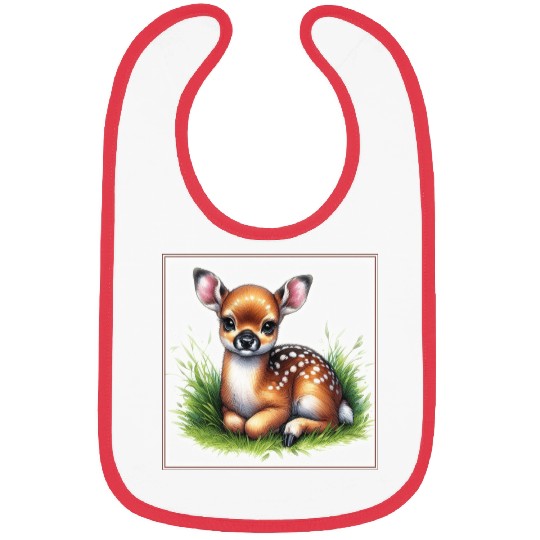 Cute baby animals Bibs