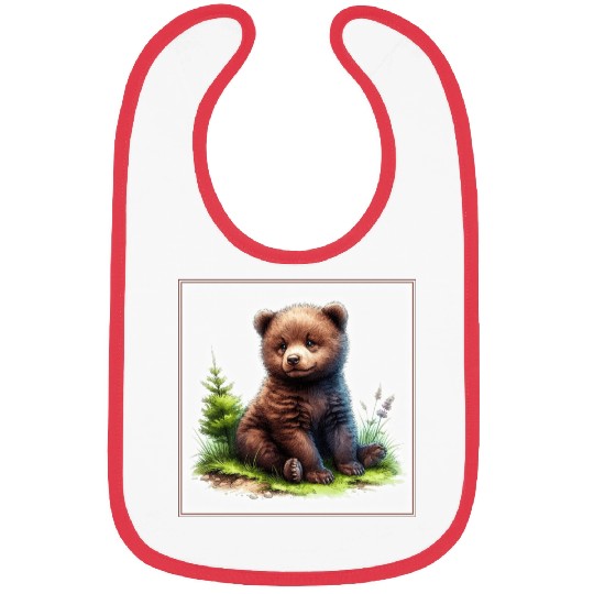 Cute baby animals Bibs