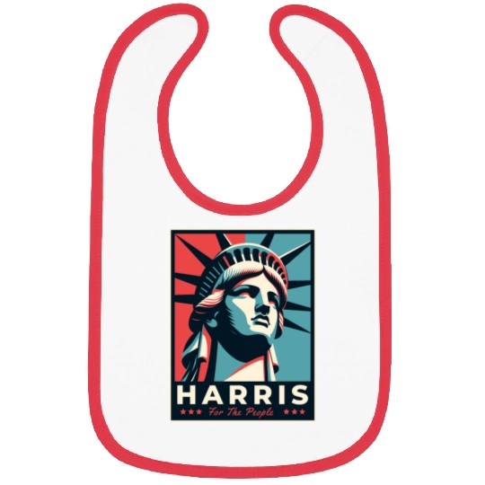 Harris 2024 statue of liberty Kamala Harris Bibs