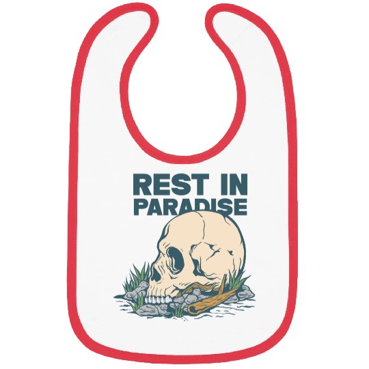 Rest in Paradise Bibs