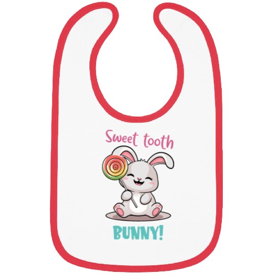 Sweet Tooth Bunny! Bibs