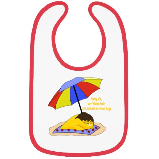 Salty air, sun kissed hair. Bibs