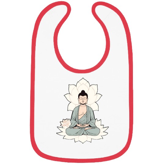 Buddha Design Bibs