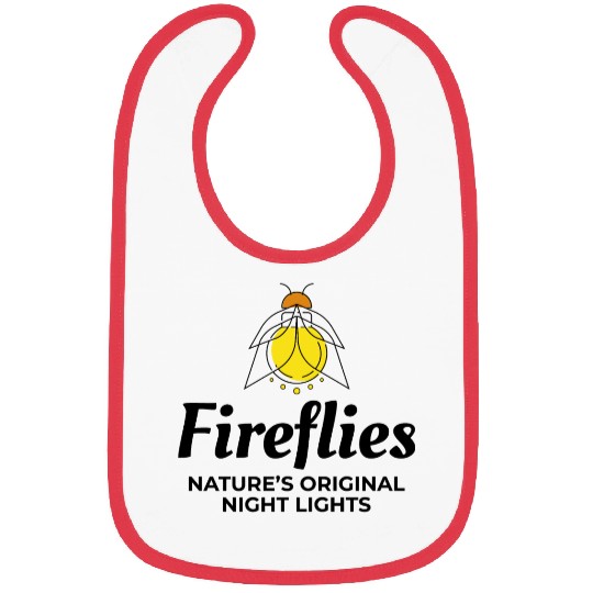 Fireflies Firefly Lightning Bug Insect Collector Bibs