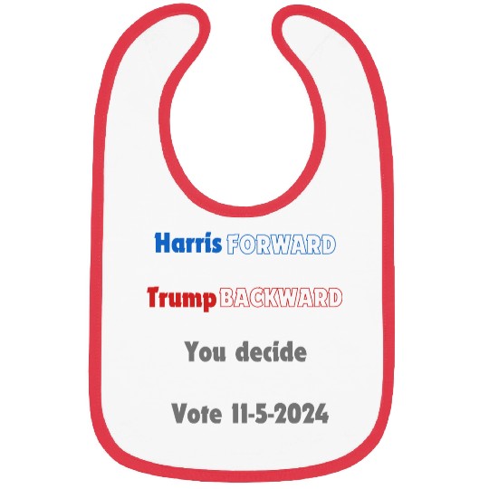 Harris vs Trump Bibs