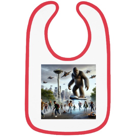 Sasquatch Hoverboard Defender Bibs
