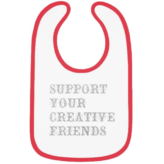 Support your creative friends Bibs