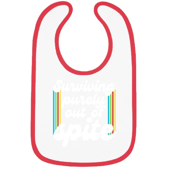 Surviving Purely Out Of Spite Bibs