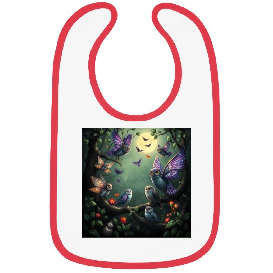Enchanted Forest Creatures Halloween Ideas Bibs