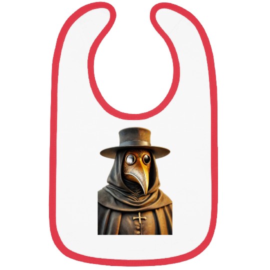 Golden Plague Doctor Bibs