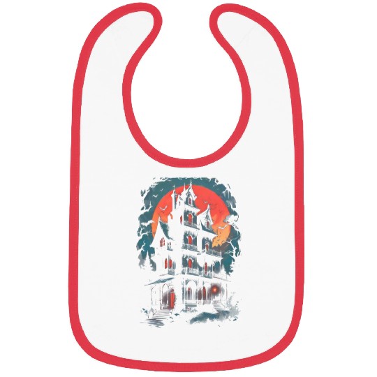 Haunted House Bibs