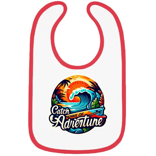 Wanderlust Waves Bibs