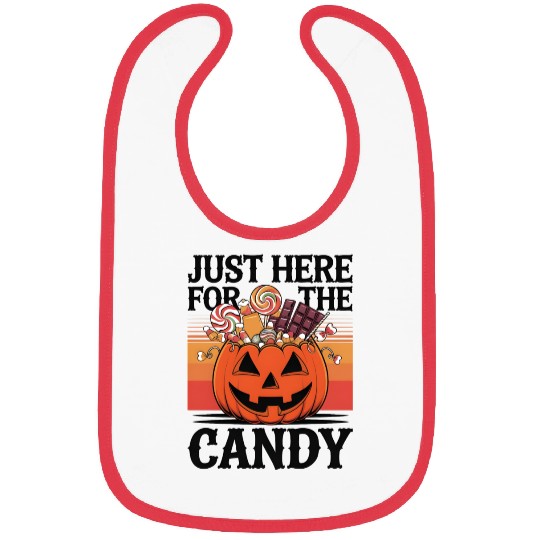 Just Here for the Candy Bibs