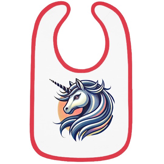 Modern Unicorn Magic Bibs
