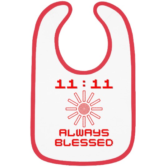 11:11 Always Blessed Bibs