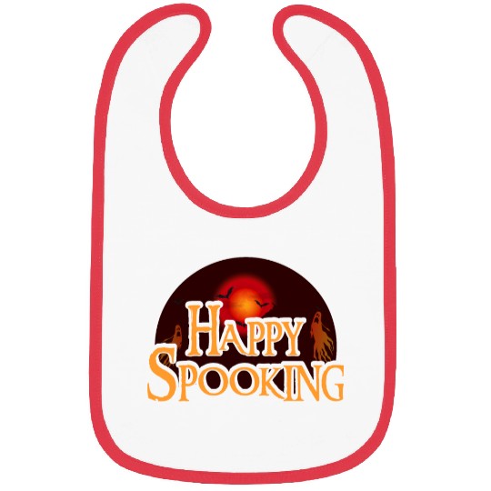 Happy Halloween Costume Funny Pumpkin Men Women Bibs