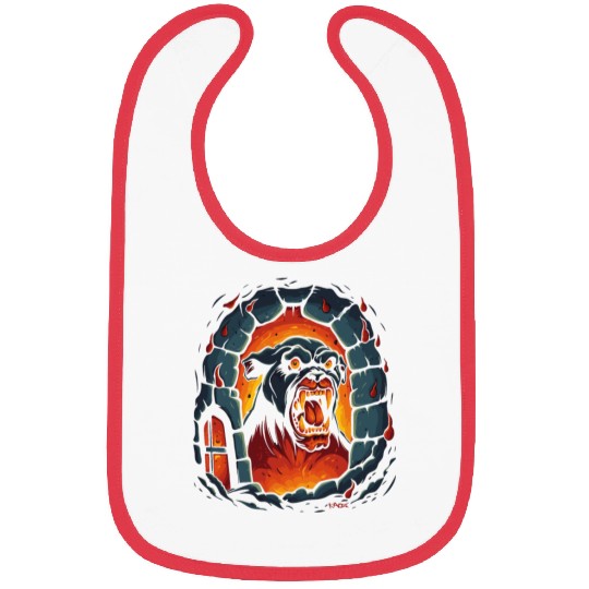 Hellhound: Dog of the Hell Dungeon Bibs
