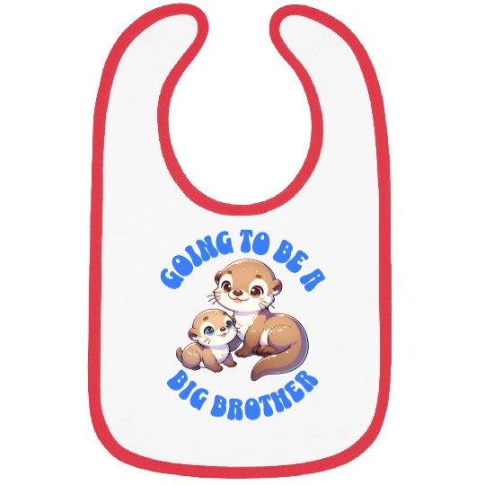 I'm Going To Be A Big Brother Sweet Otter, Brother Bibs